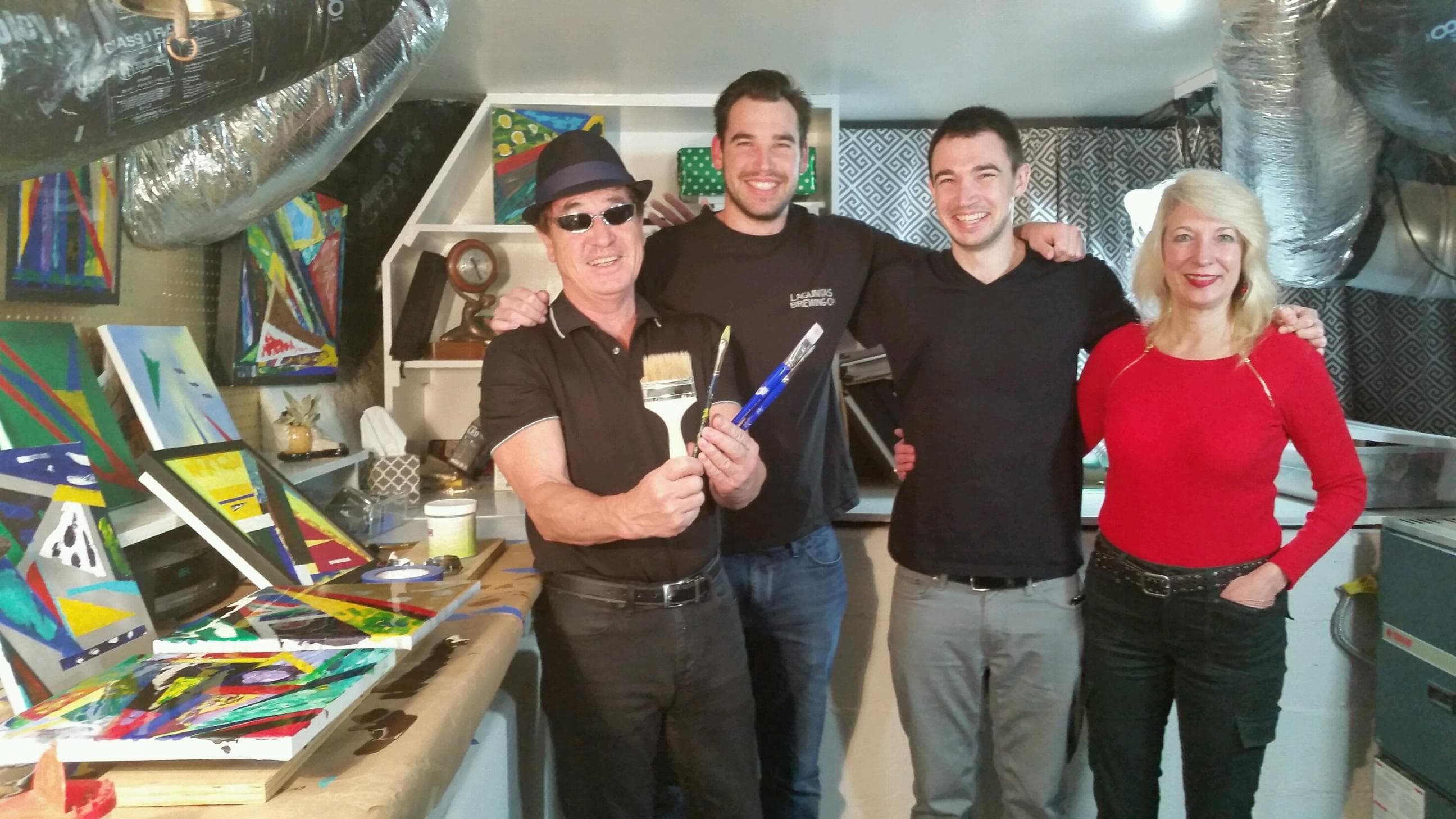 Helmut Relinger with family